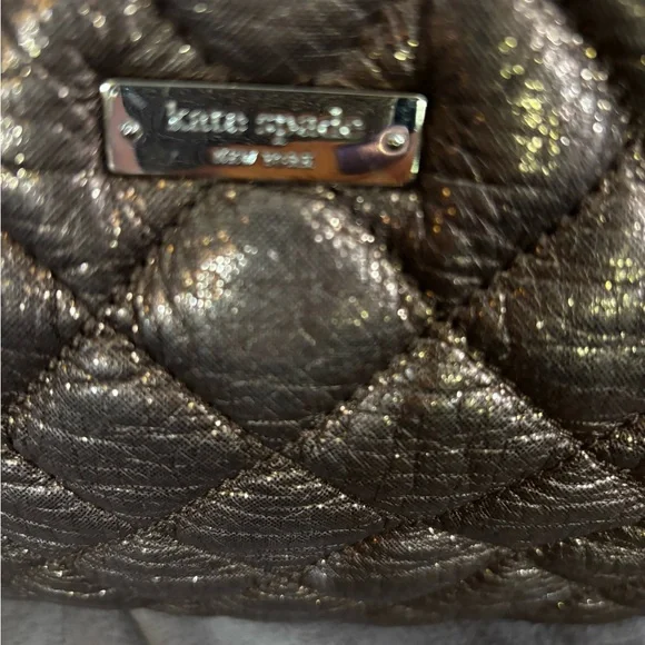 Kate Spade New York Quilted Metallic Leather Satchel - Picture 3 of 16